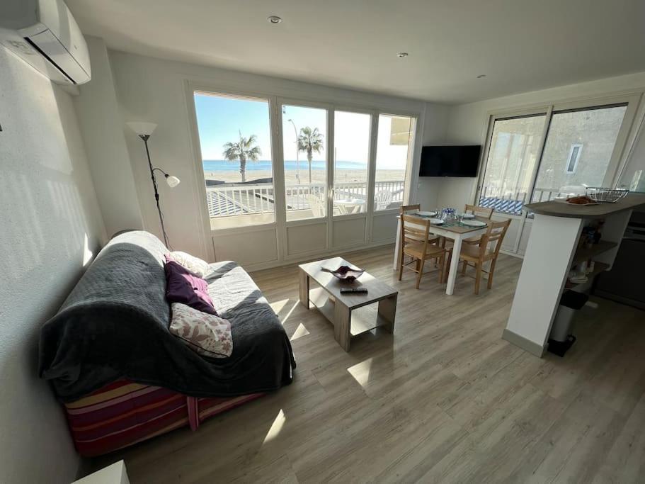 Le Carrousel - Apt Vue Mer - Plage A 10 M - Clim - Wifi カネ エクステリア 写真