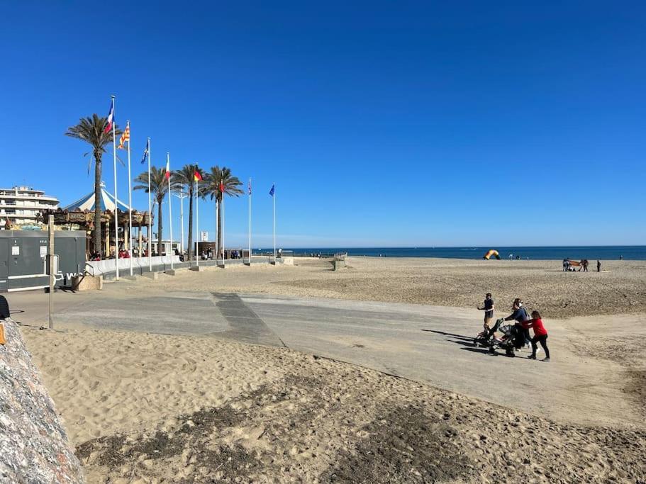 Le Carrousel - Apt Vue Mer - Plage A 10 M - Clim - Wifi カネ エクステリア 写真